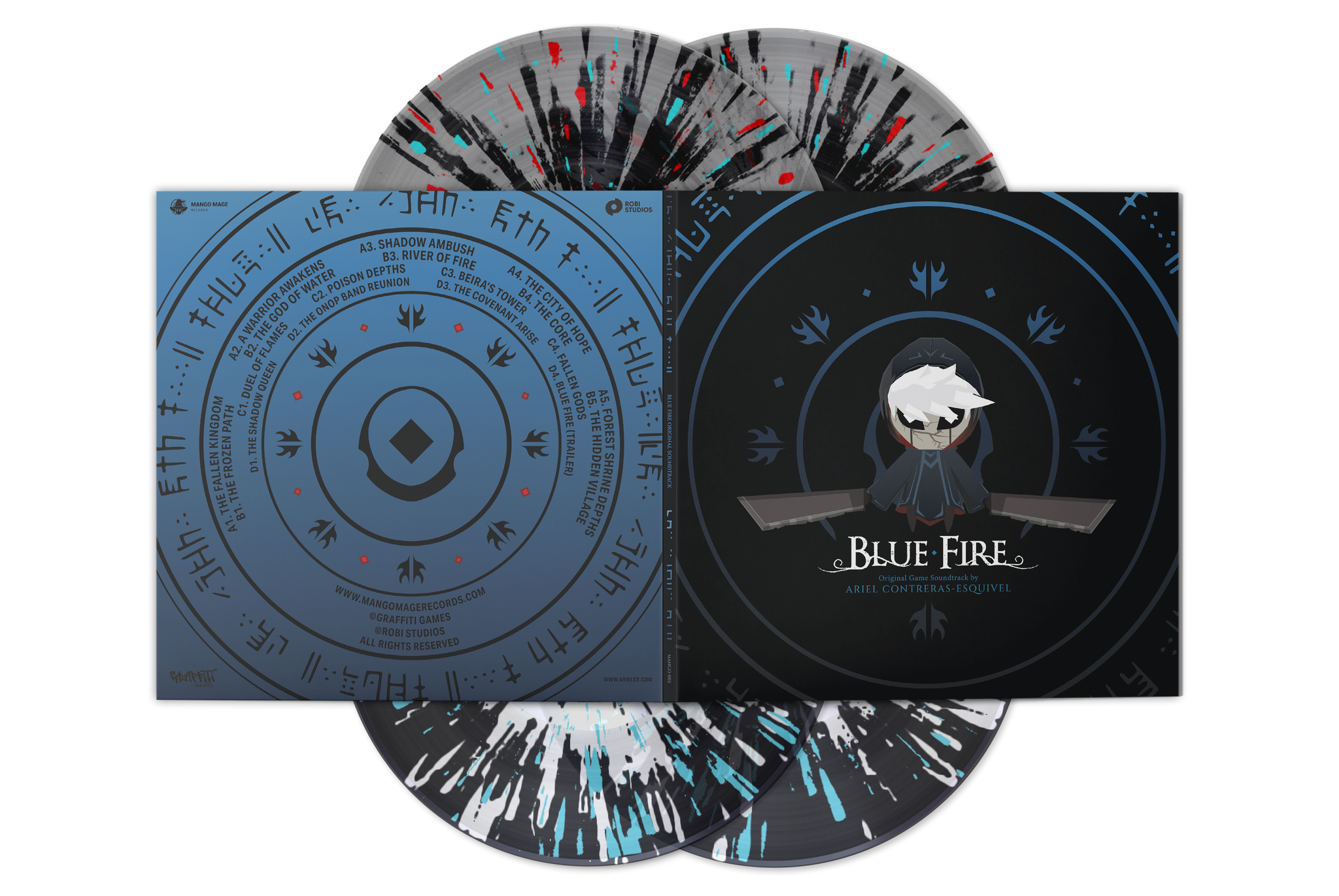 BLUE FIRE ORIGINAL SOUNDTRACK 2LP GATEFOLD with ARTBOOK – Mango